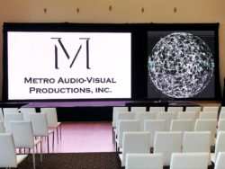 Before a Metro Audio Visual event